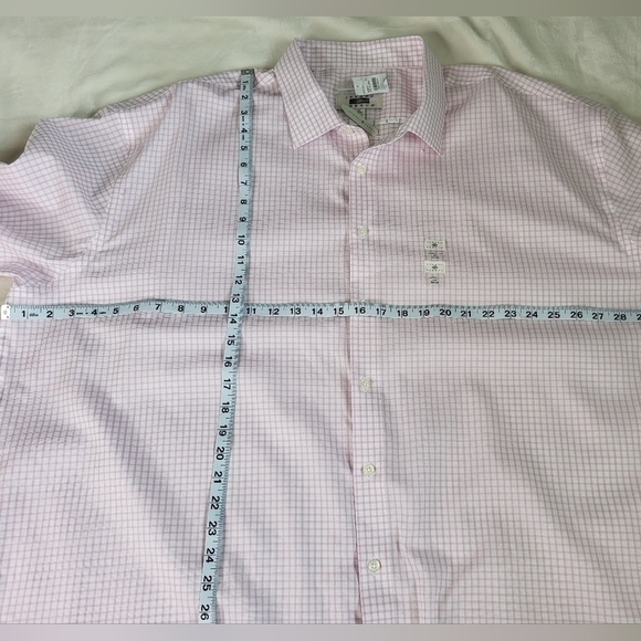 Joseph Abboud Mens Pink Dress Shirt. Size 20 34/35. Brand new - Picture 10 of 14